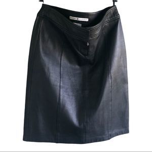 Tommy Hilfiger leather skirt